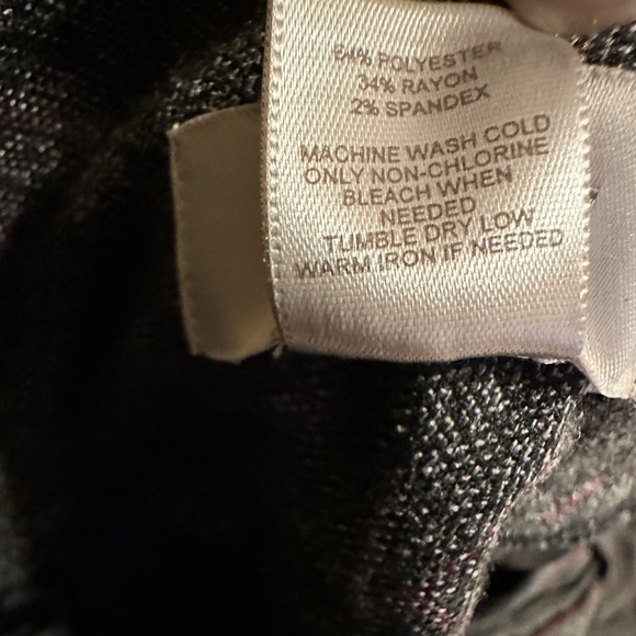 Ann Taylor LOFT gray plaid pants - Picture 11 of 15